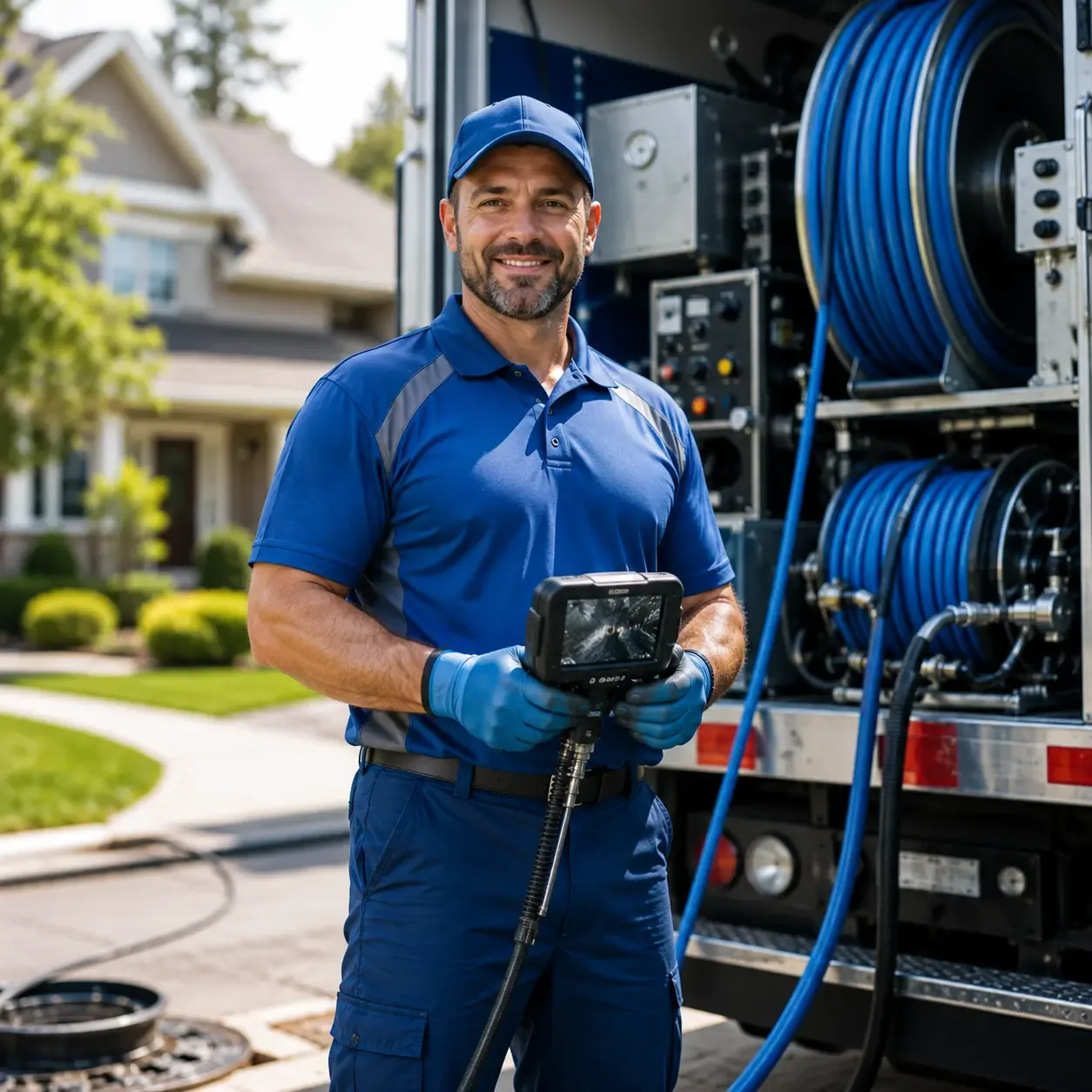 Local outdoor drain cleaning specialists in Forestville, MD